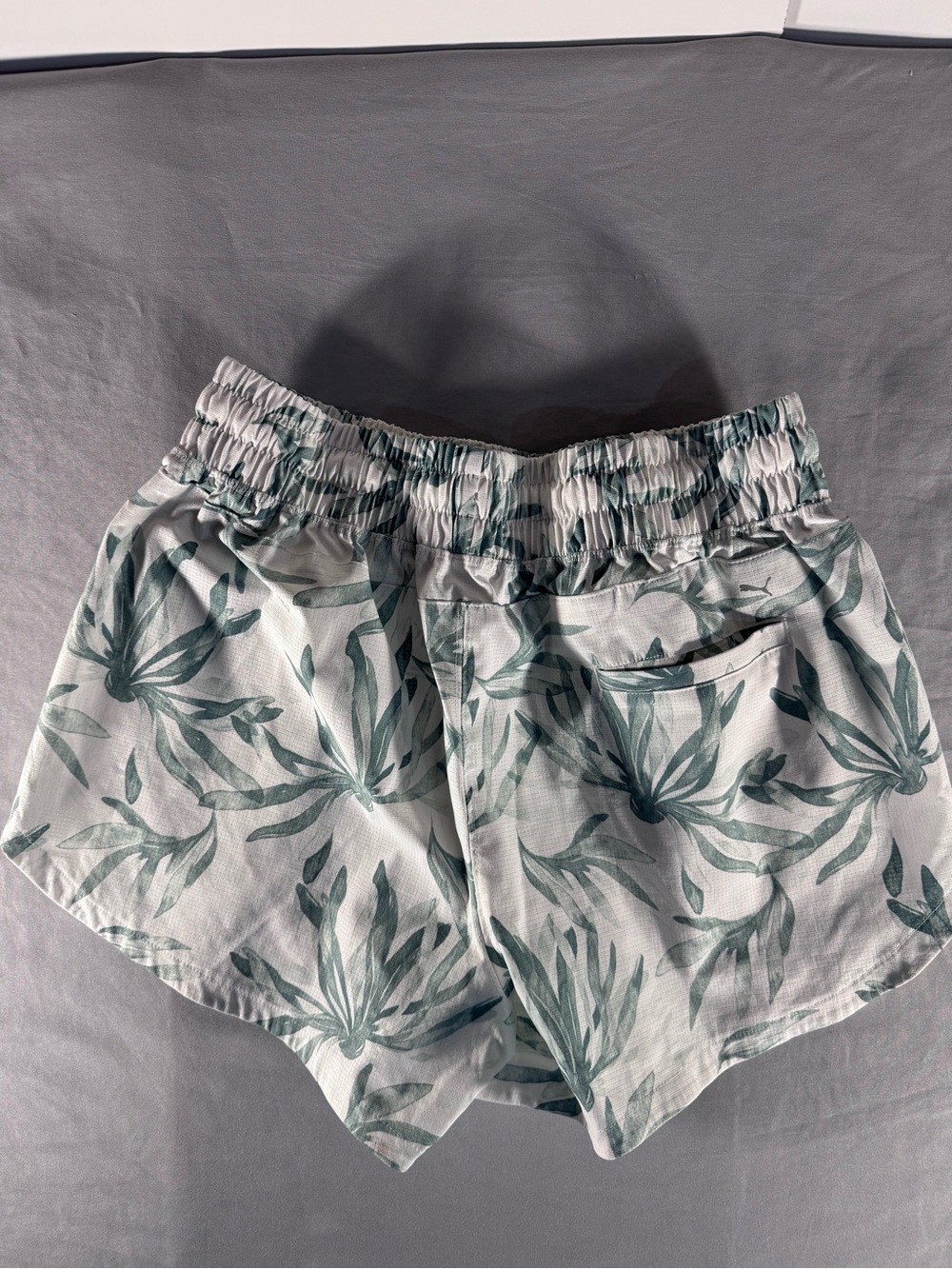 Puma Women’s Botanical Leaf Print Athletic Shorts